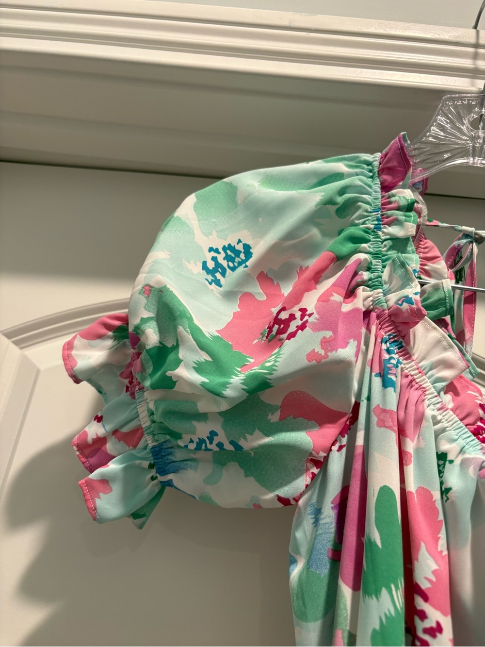 Floral Ruffle Dress - Picture 4 of 10